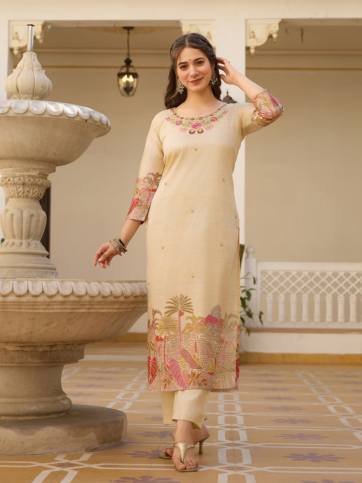 Elegant Embroidered dress