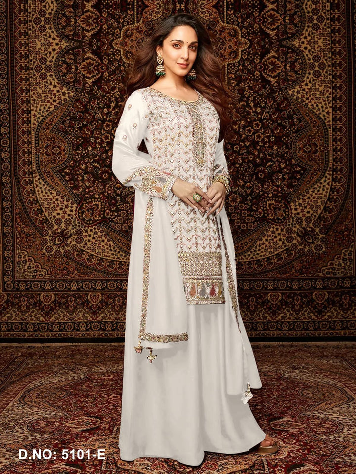 Luxury Chinon Embroidery Dress