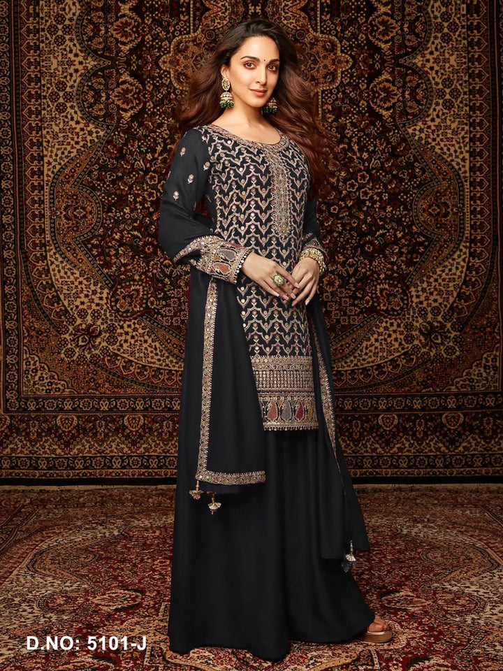 Luxury Chinon Embroidery Dress