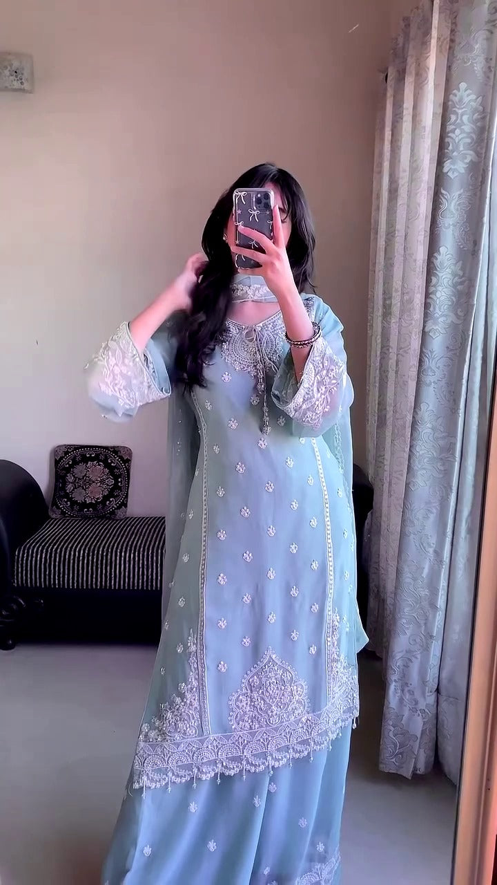 Premium Designer Georgette Set