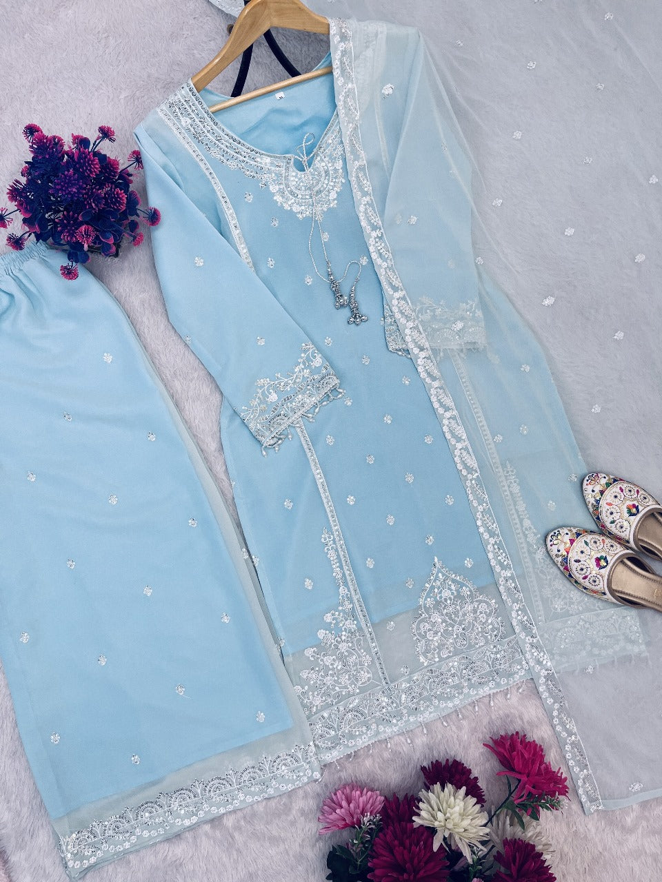 Premium Designer Georgette Set