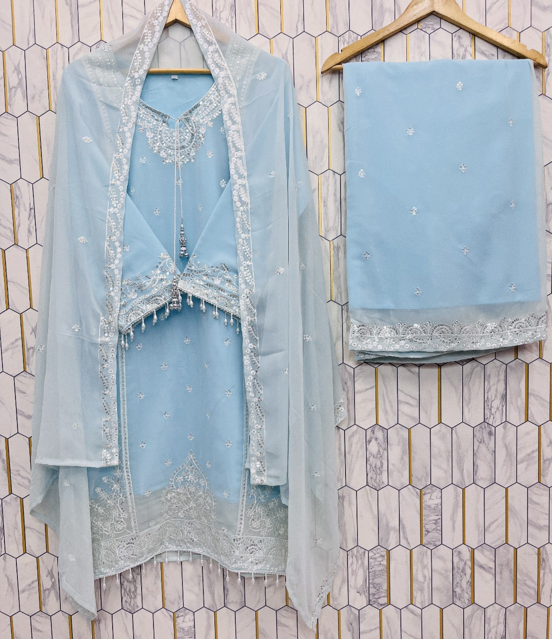 Premium Designer Georgette Set