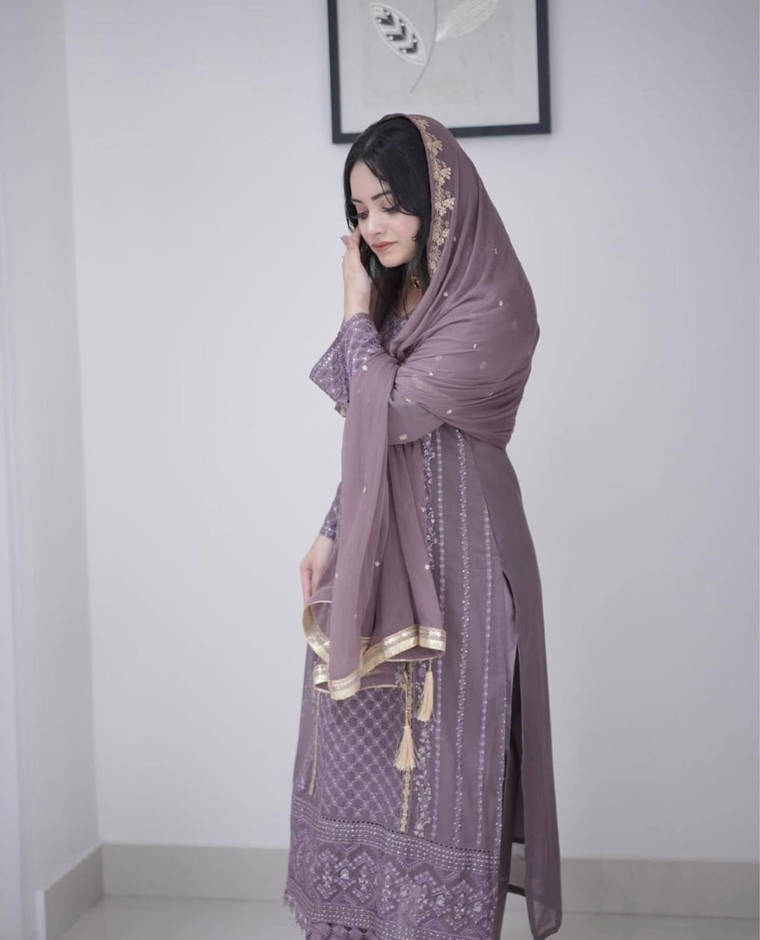 Georgette Grace Set – Embroidered Edition