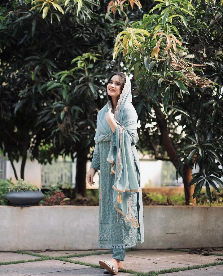 Georgette Grace Set – Embroidered Edition