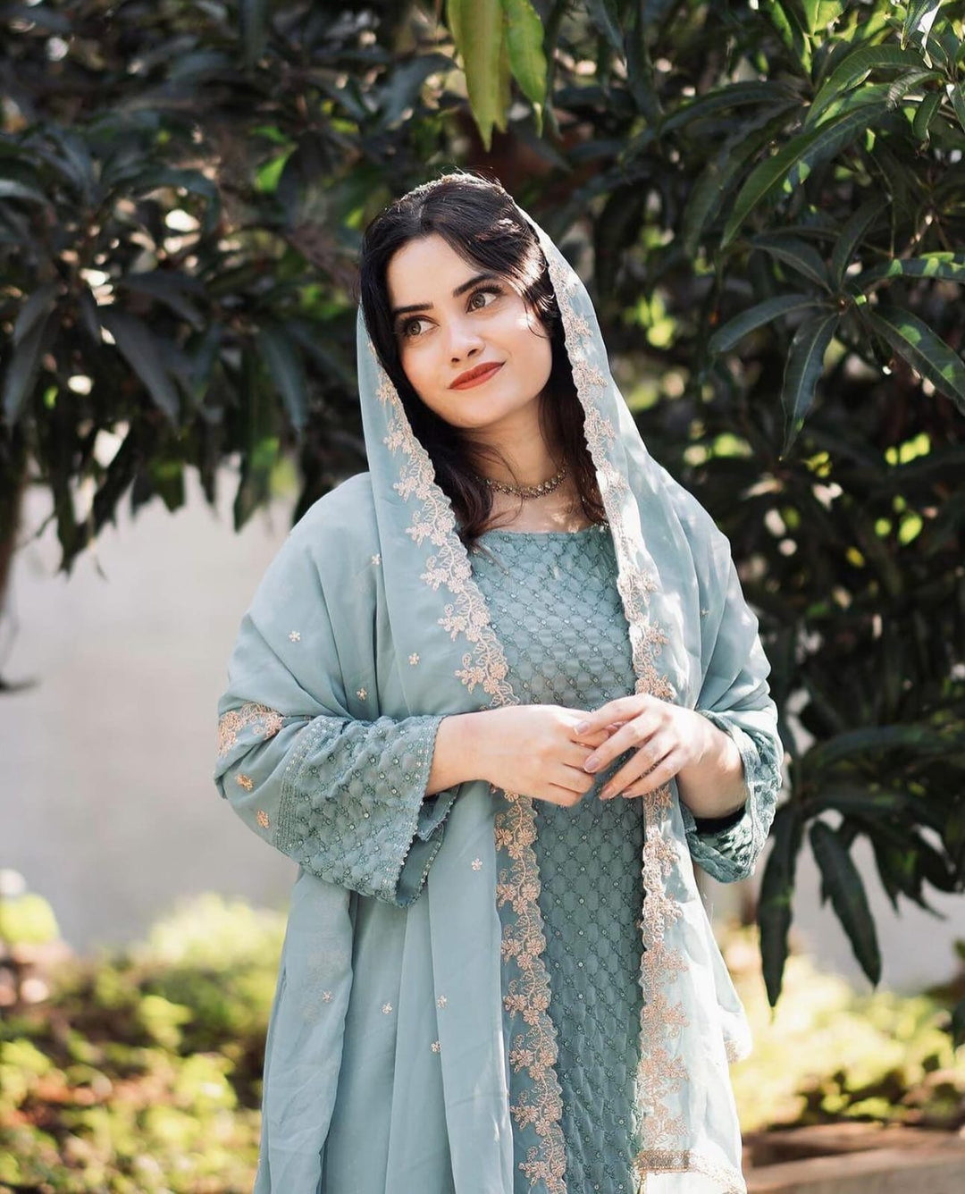 Georgette Grace Set – Embroidered Edition
