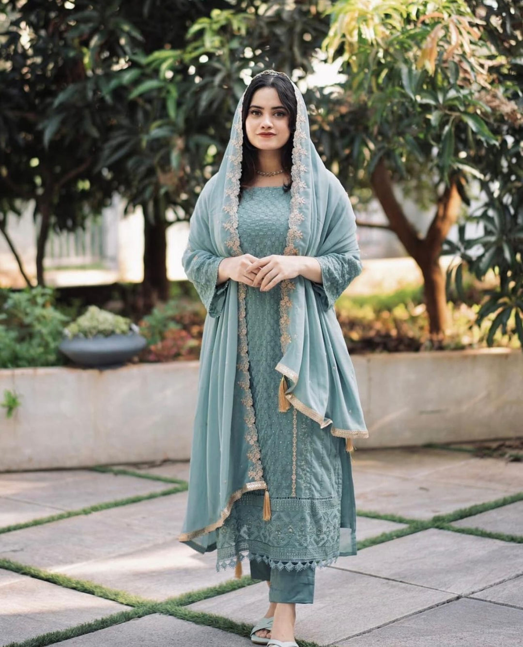 Georgette Grace Set – Embroidered Edition