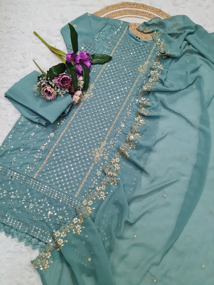 Georgette Grace Set – Embroidered Edition