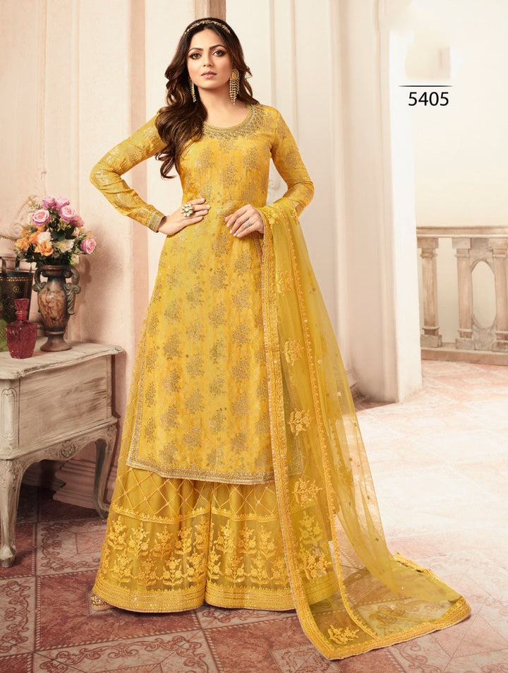 Jacquard Sparkle Set – Plazo Style Edition