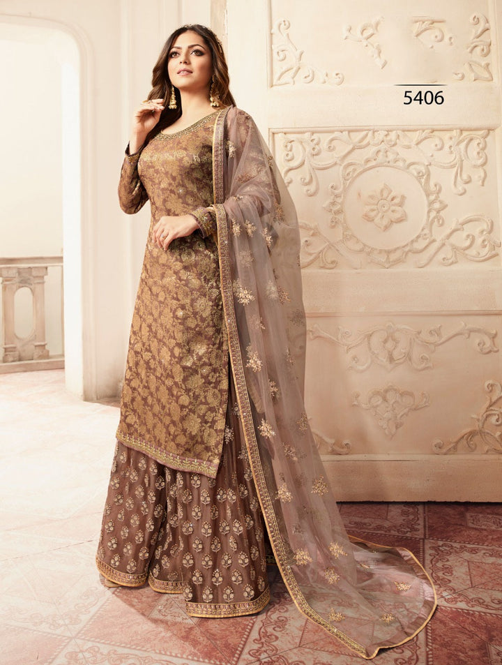 Jacquard Sparkle Set – Plazo Style Edition