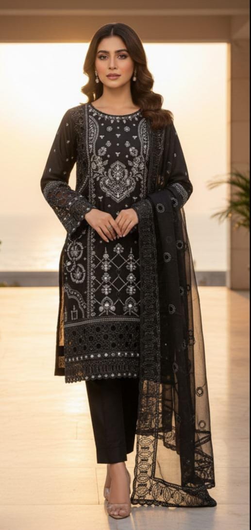 Ready-to-Wear Organza Suit Set