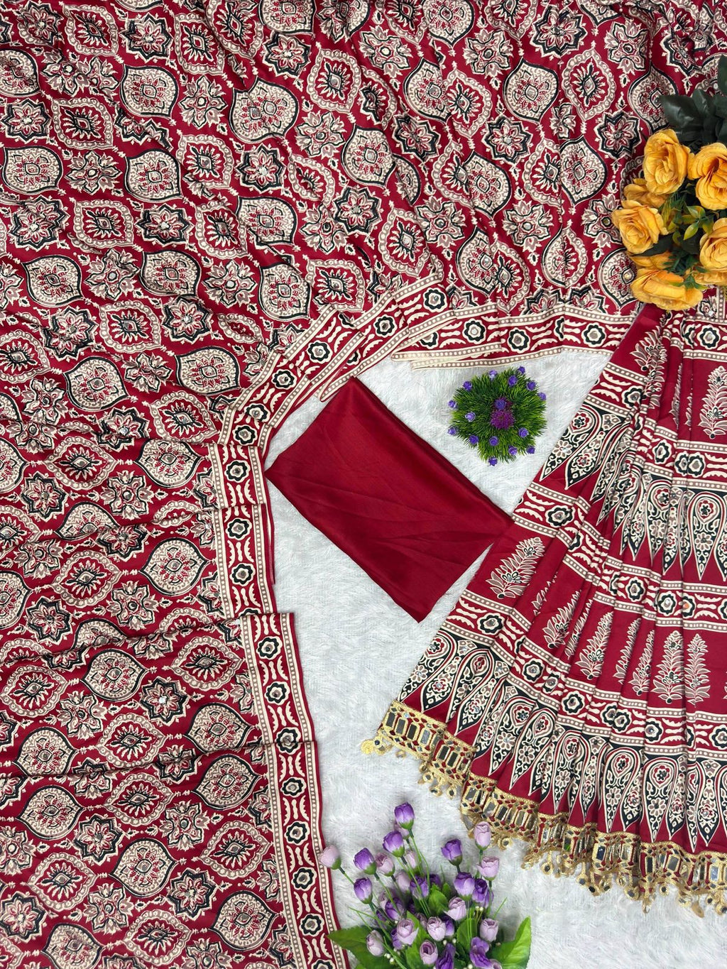 Pure Arjakh Sartin Silk saree