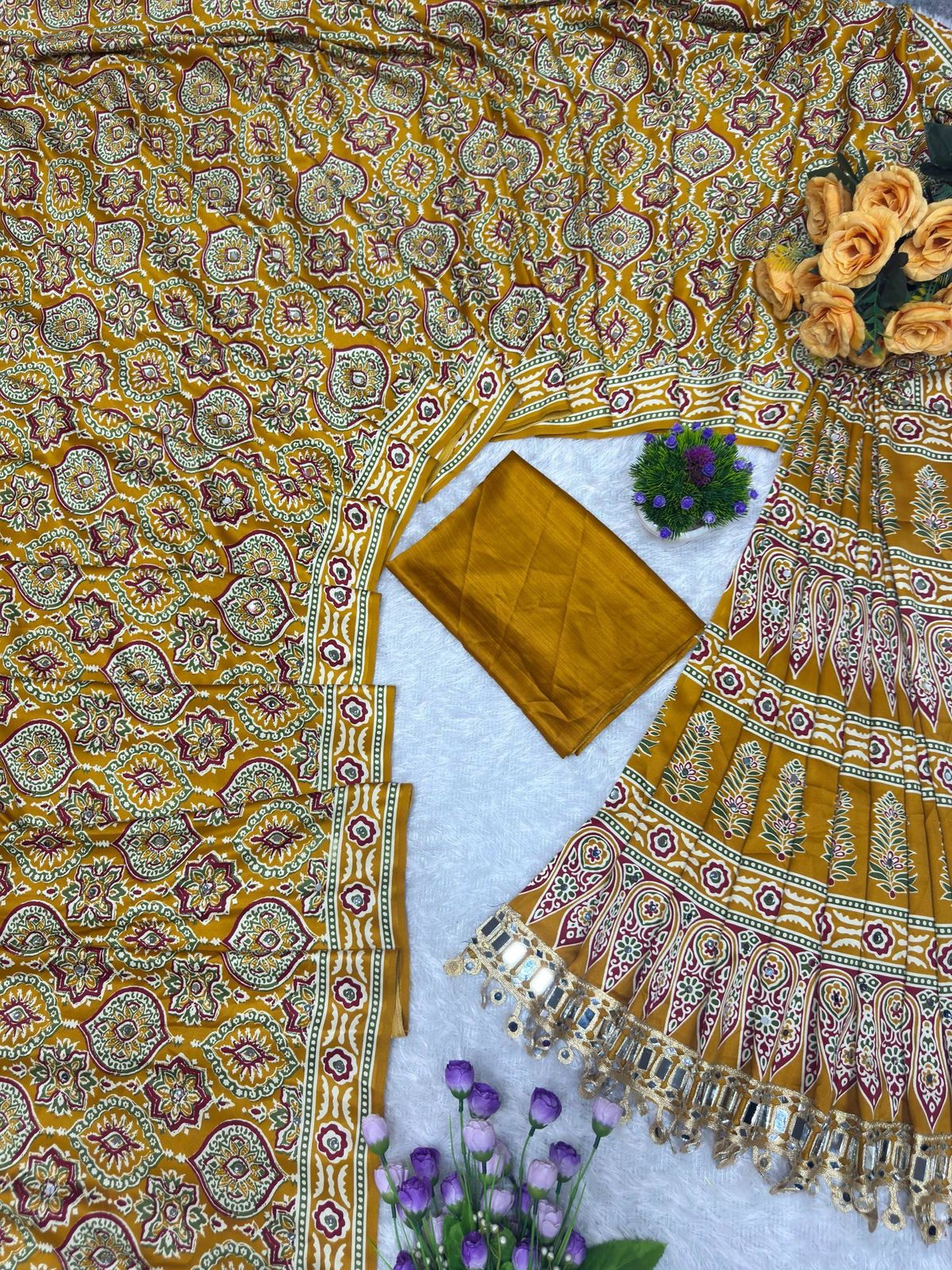 Pure Arjakh Sartin Silk saree