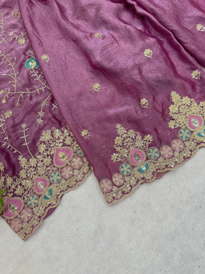 Ethnic Wear - Fendy Silk, Coding Sequence & Thread work with Dupatta