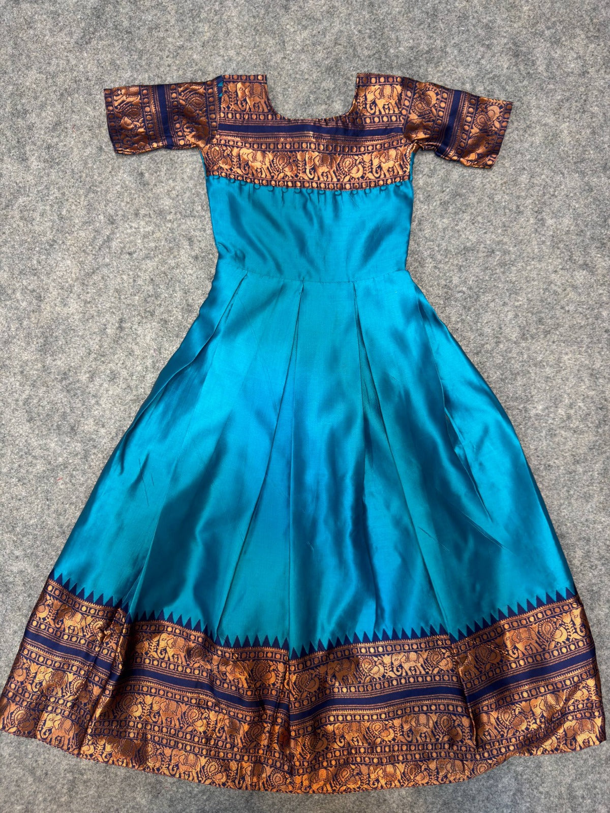 SOFT LICHI gown dupatta