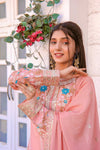 Stylish 3-Piece Set with Dupatta and Bottom