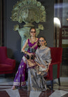 Party Wear Weaving Pure Satin Saree