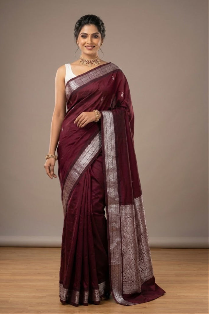 Sophisticated  Silk Elegance Saree  For Women