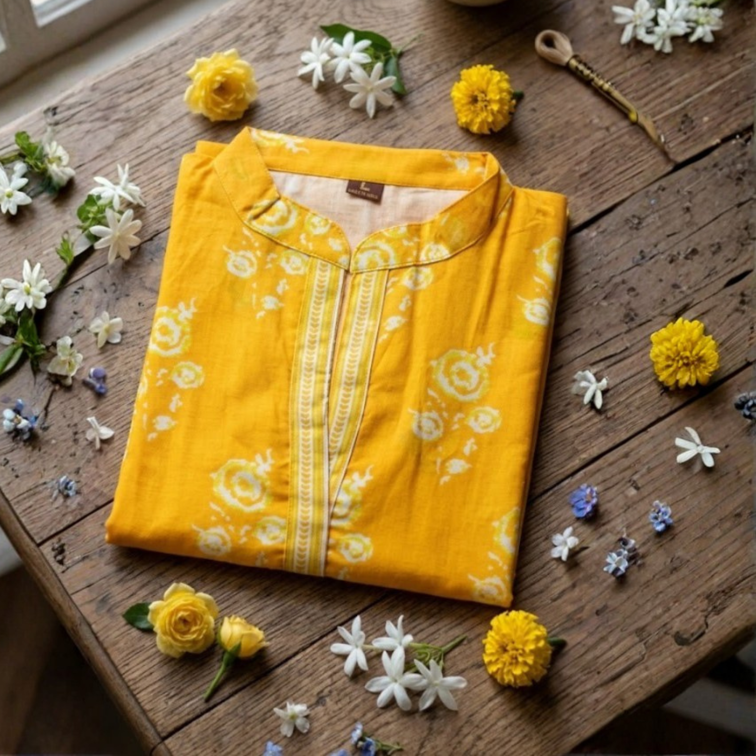 Limited  Printed Collection Cotton Tops  For Women