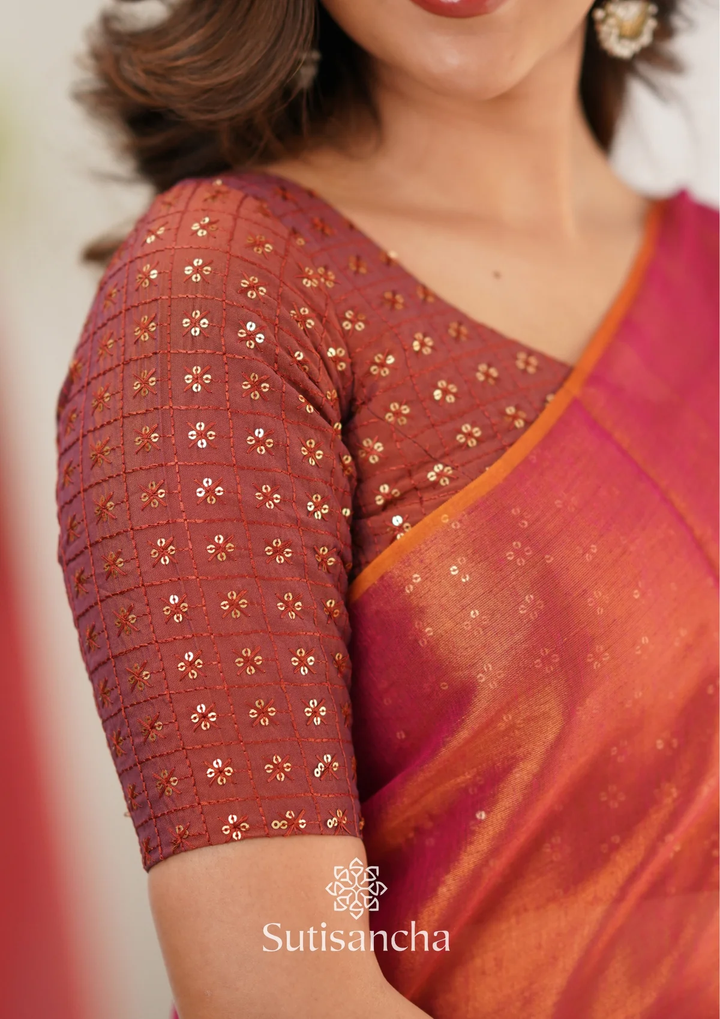 Ethereal Elegance  Plain  Silk Saree For Women