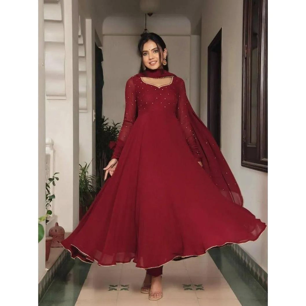 Celestial Chic 2Pcs Gown For Women