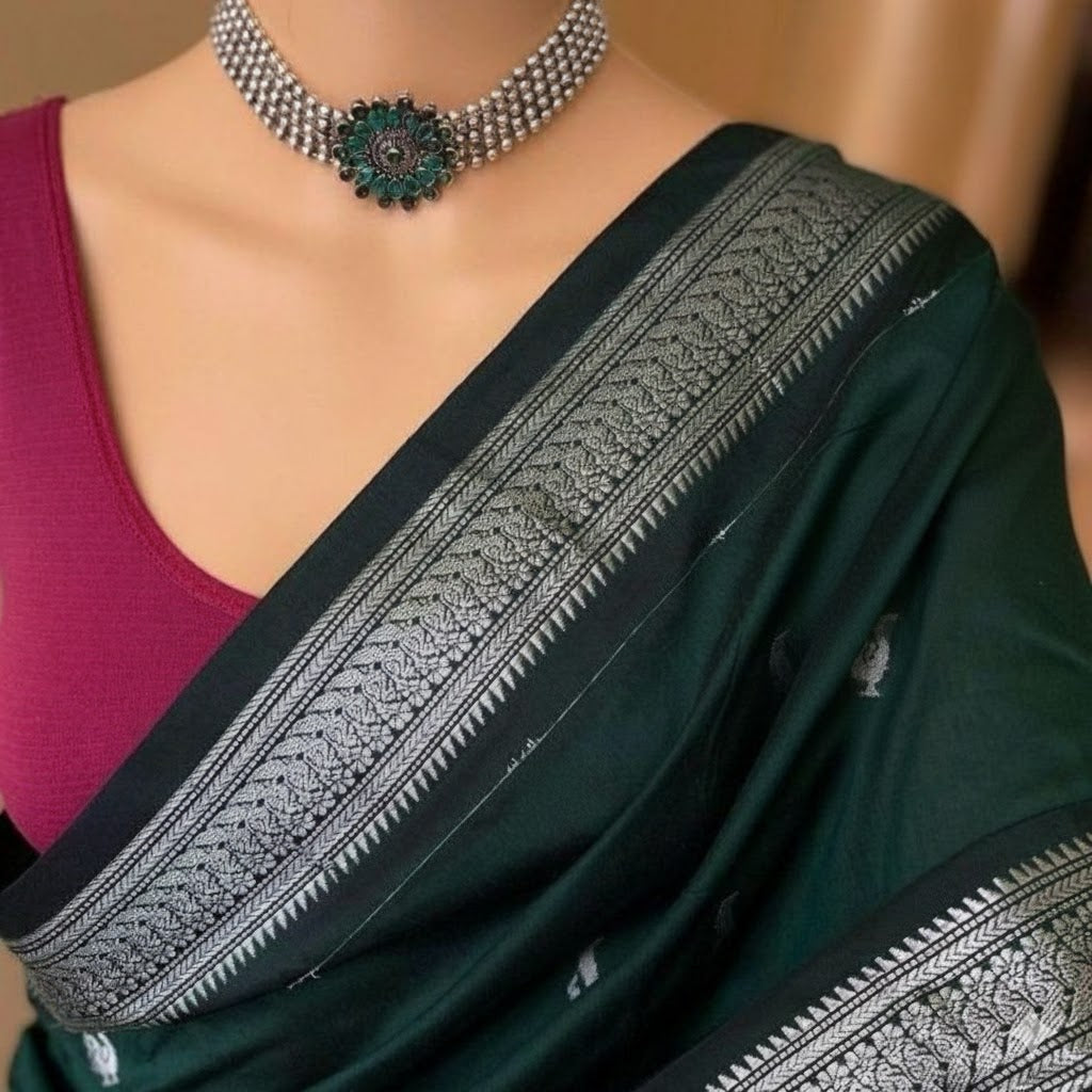 Sophisticated  Silk Elegance Saree  For Women