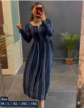 Printed  Ready To Wear Cut  Rayon Kurti  For Women 001