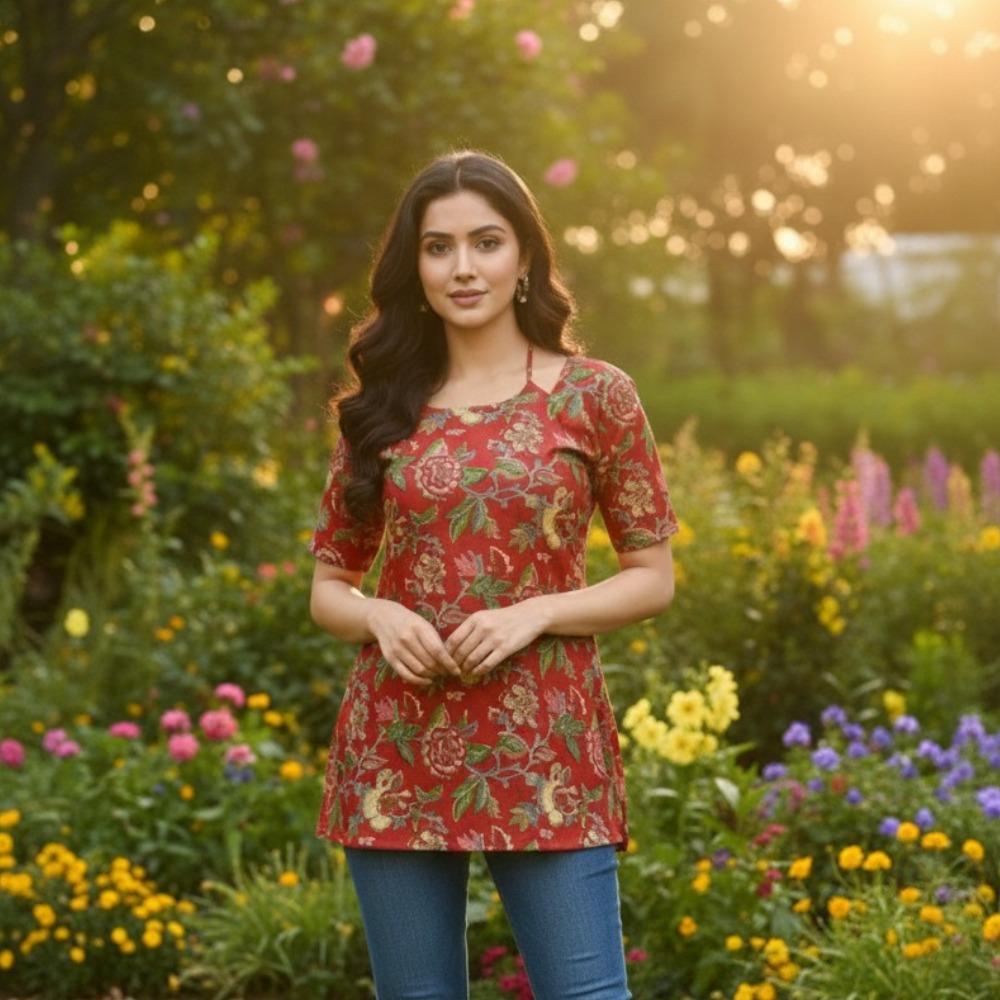 Stylish  Collar Design Tops Collection For Women