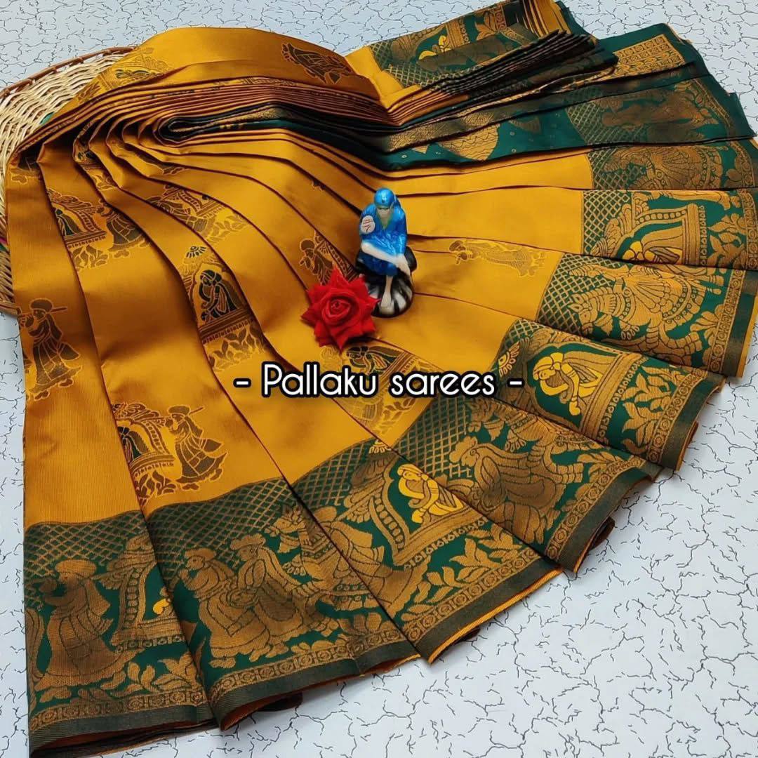 Kalamkari Dream Soft Silk Saree