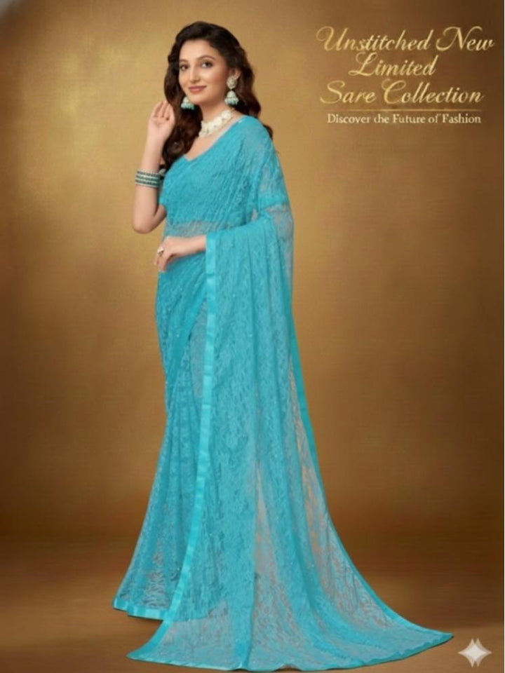 Beads  Work Saree Collection For Women