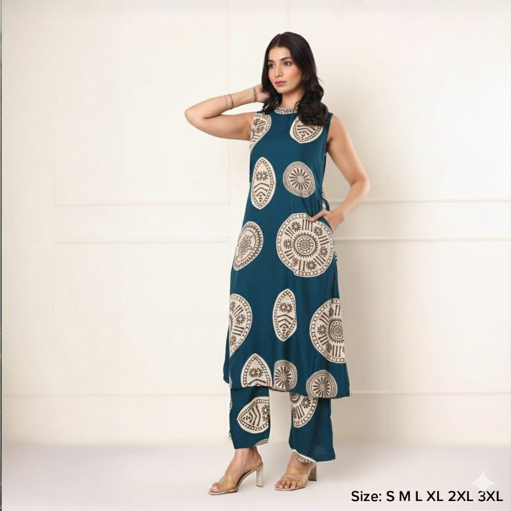 Stylish Summer 2PCS  Set  Collection For Women  002