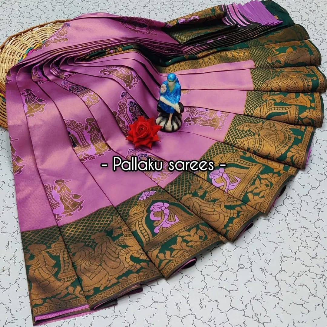Kalamkari Dream Soft Silk Saree
