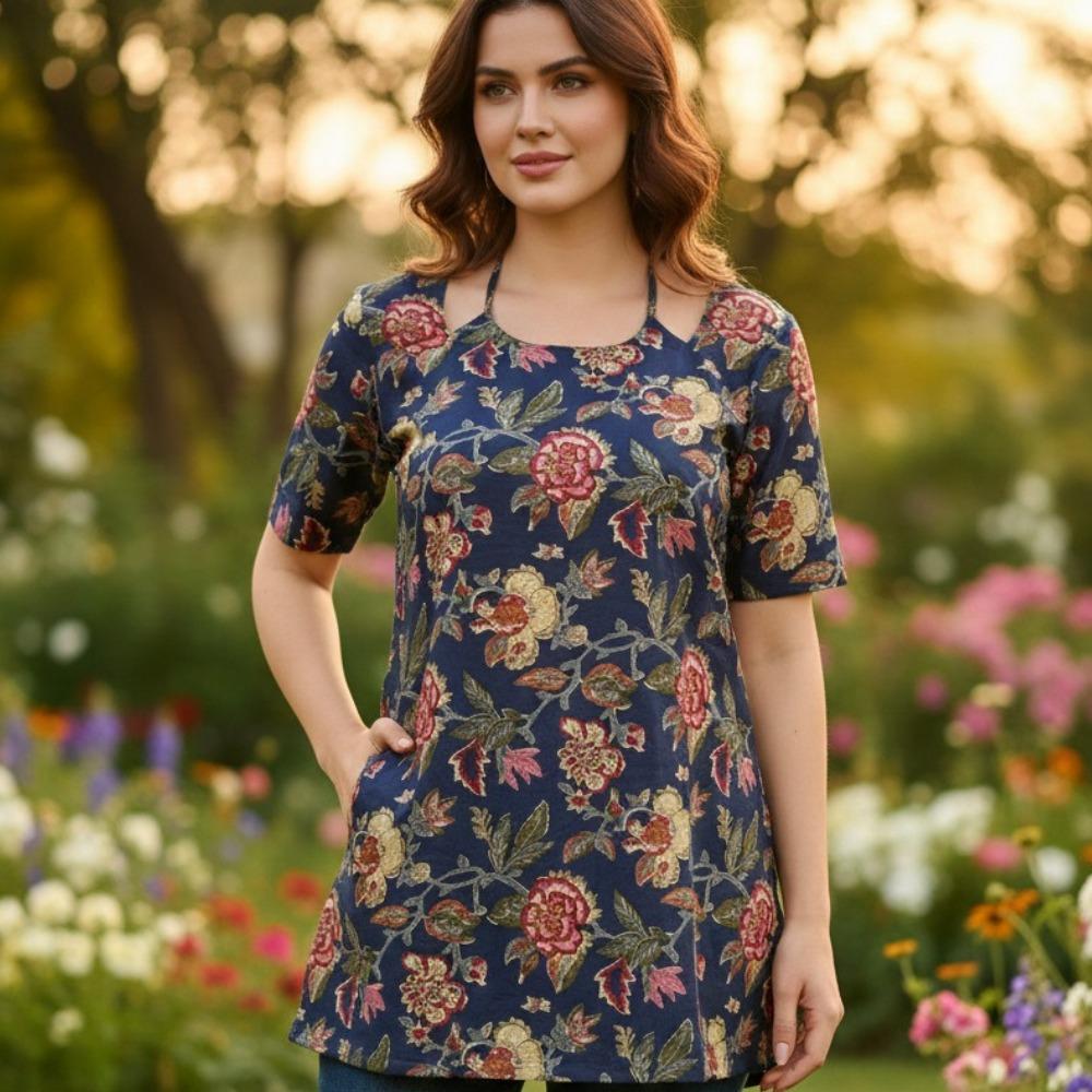 Stylish  Collar Design Tops Collection For Women