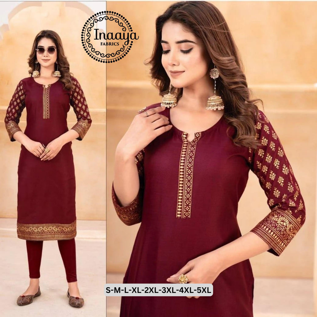 Designer Printed Cotton Kurti Collection For Women