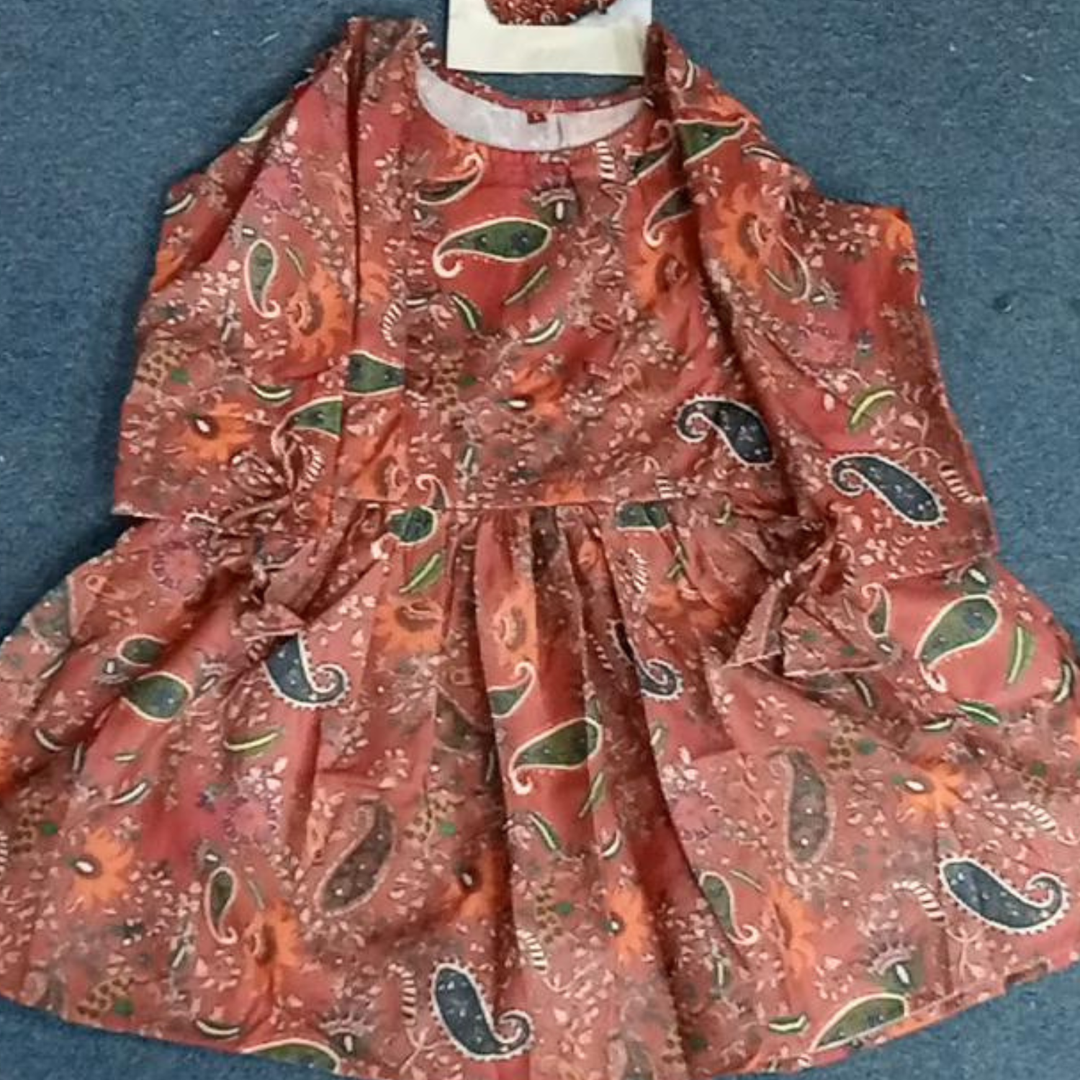 Premium Georgette Short Frock – Ready to Wear