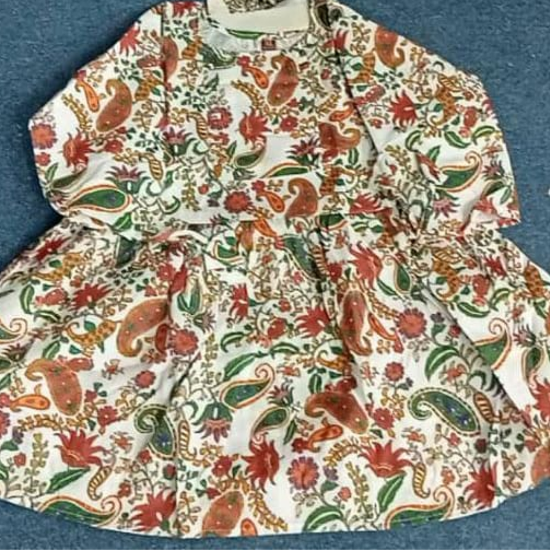 Premium Georgette Short Frock – Ready to Wear