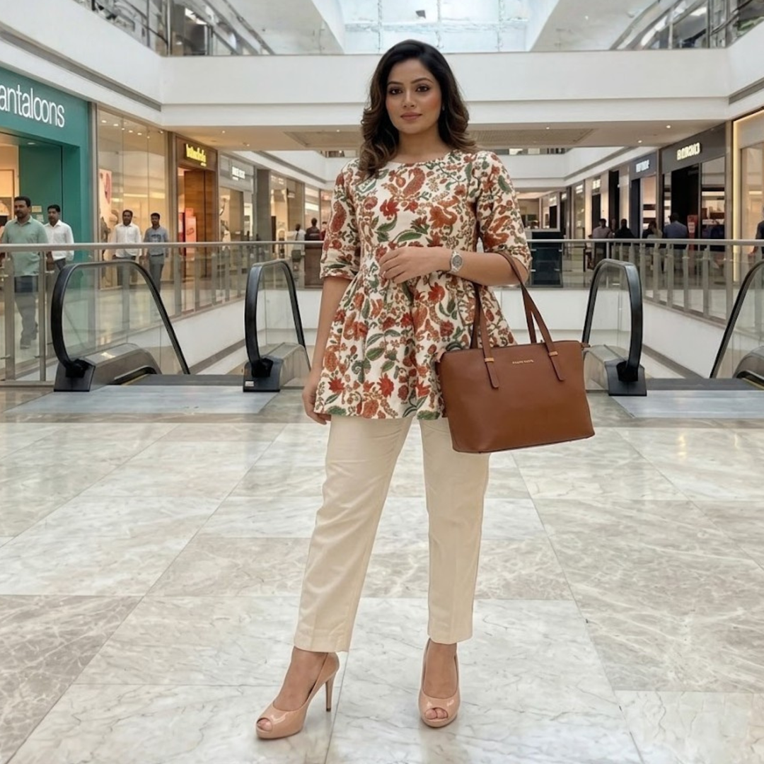 Premium Georgette Short Frock – Ready to Wear