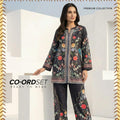 Charcoal Floral Bloom Co-ord Set