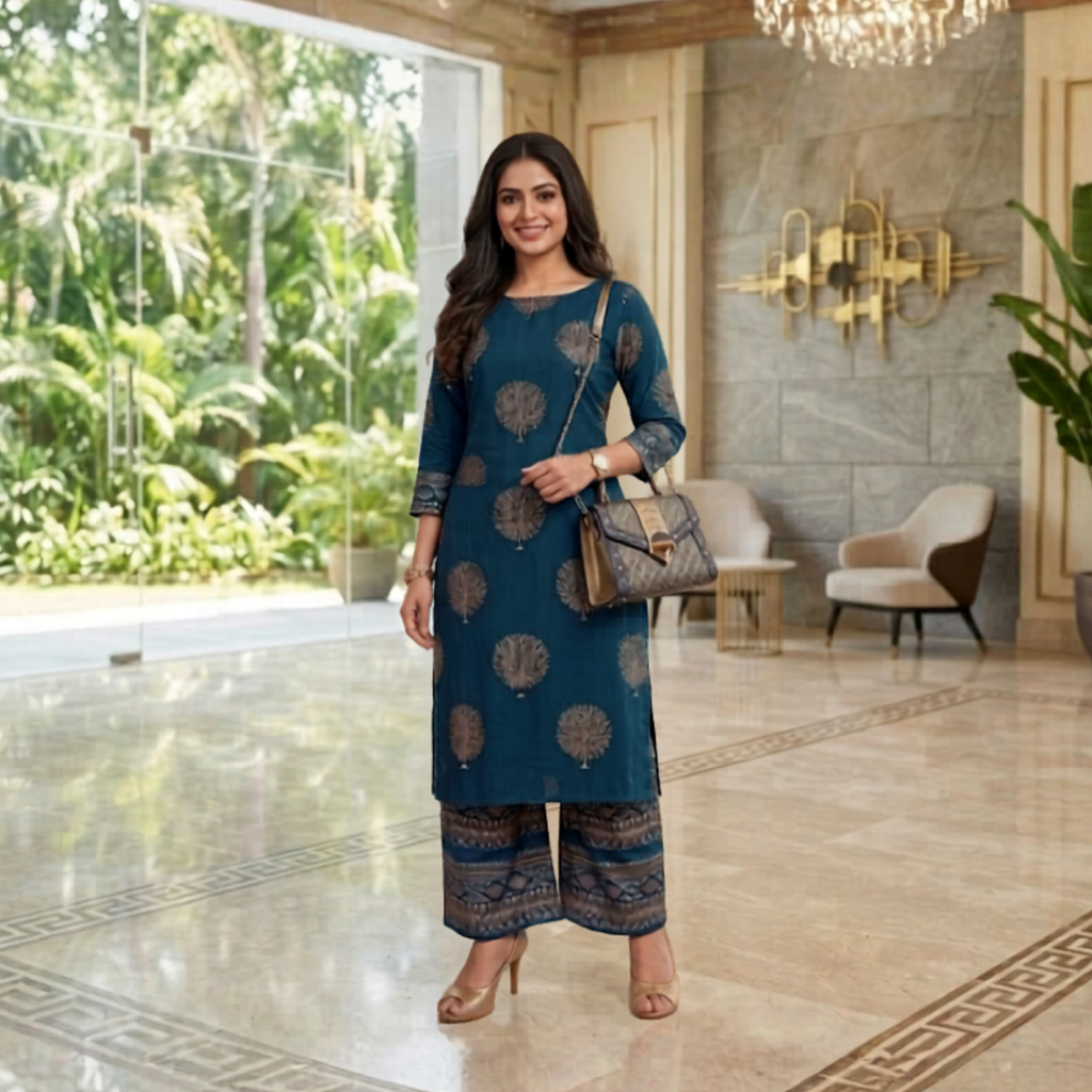 Stylish Ready To Wear  2PCS  Suit  For Women  002