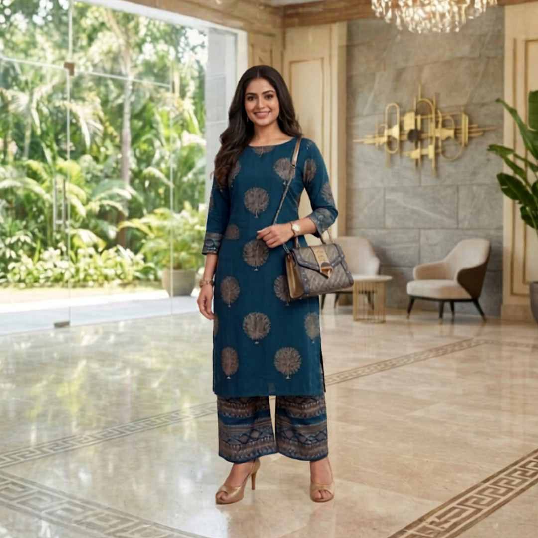 Stylish Ready To Wear  2PCS  Suit  For Women  002