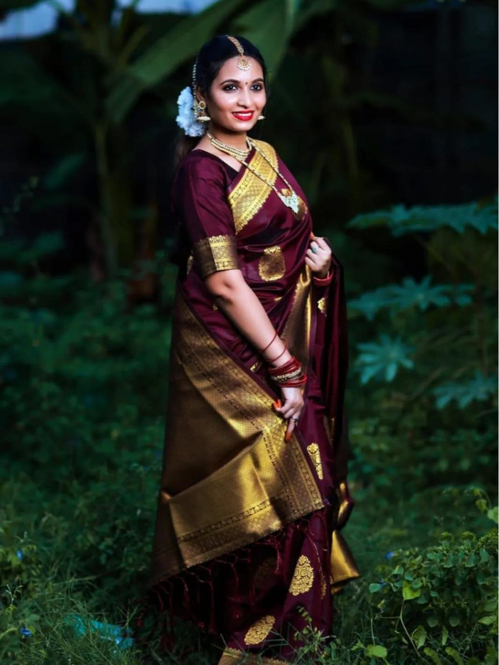 Elegant Banarasi  Saree For women