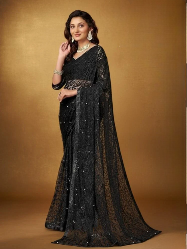 Beads  Work Saree Collection For Women