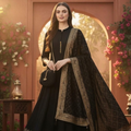 Designer Anarkali Kurta Pant and Dupatta 3Pcs Set For Women