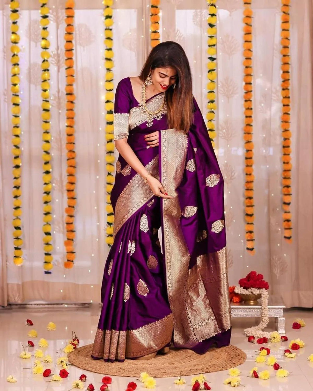 Elegant Banarasi  Saree For women