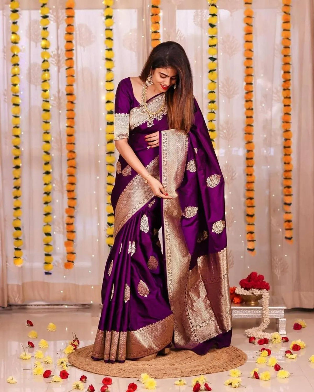 Elegant Banarasi  Saree For women