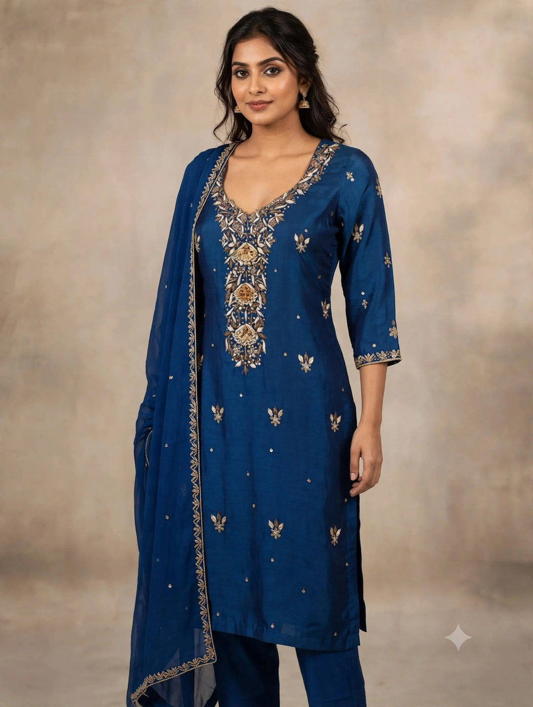 Navy Blue model