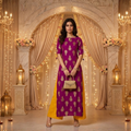 Printed ReadyMade 2PCS  Suit For Women  002