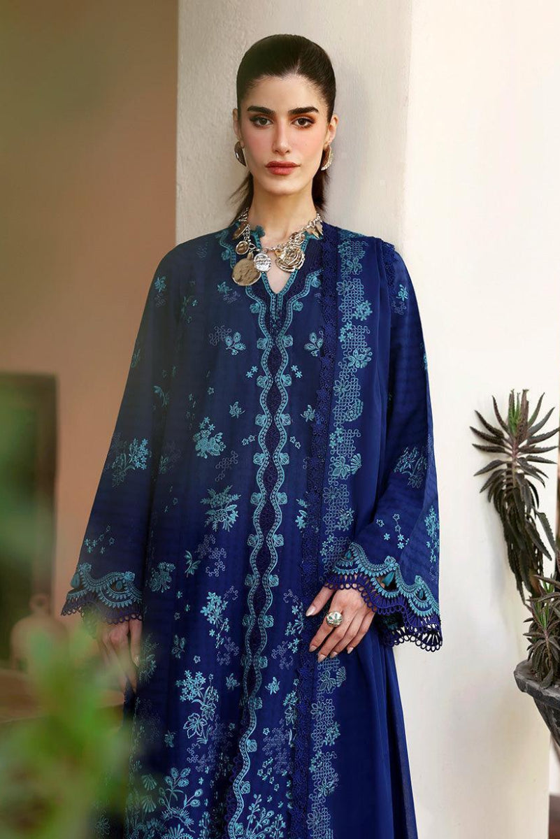 Embroidered Egyptian Lawn 3 piece Suit | Ready To Wear