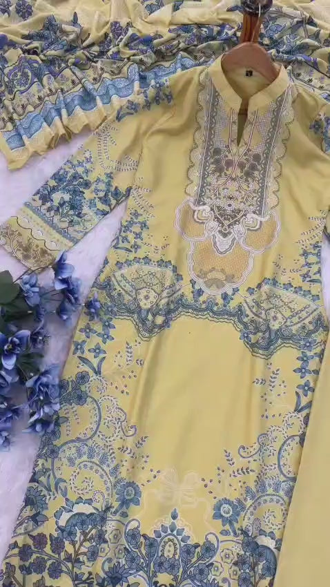 Elegant Cotton Ensemble