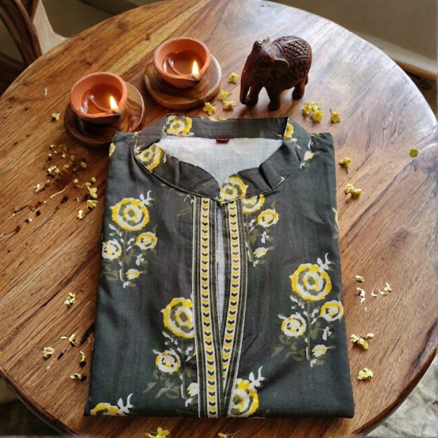 Limited  Printed Collection Cotton Tops  For Women