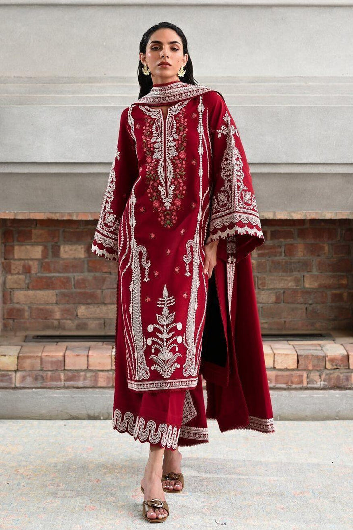 Cambric Lawn &amp; Semi Pure Chiffon Dupatta